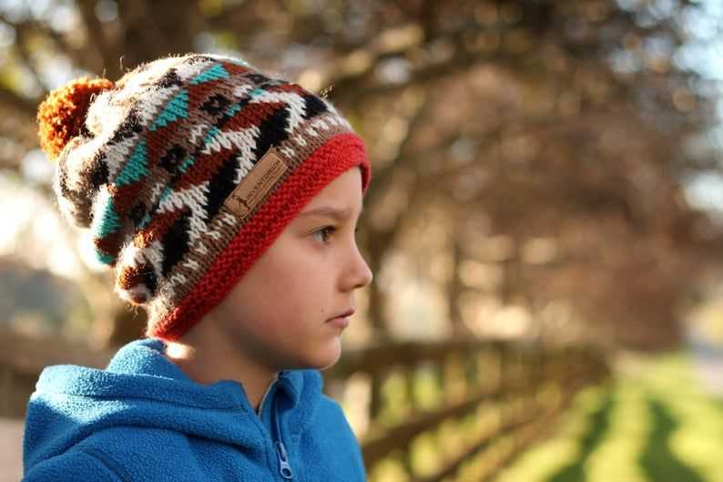 Childrens beanies knitting patterns