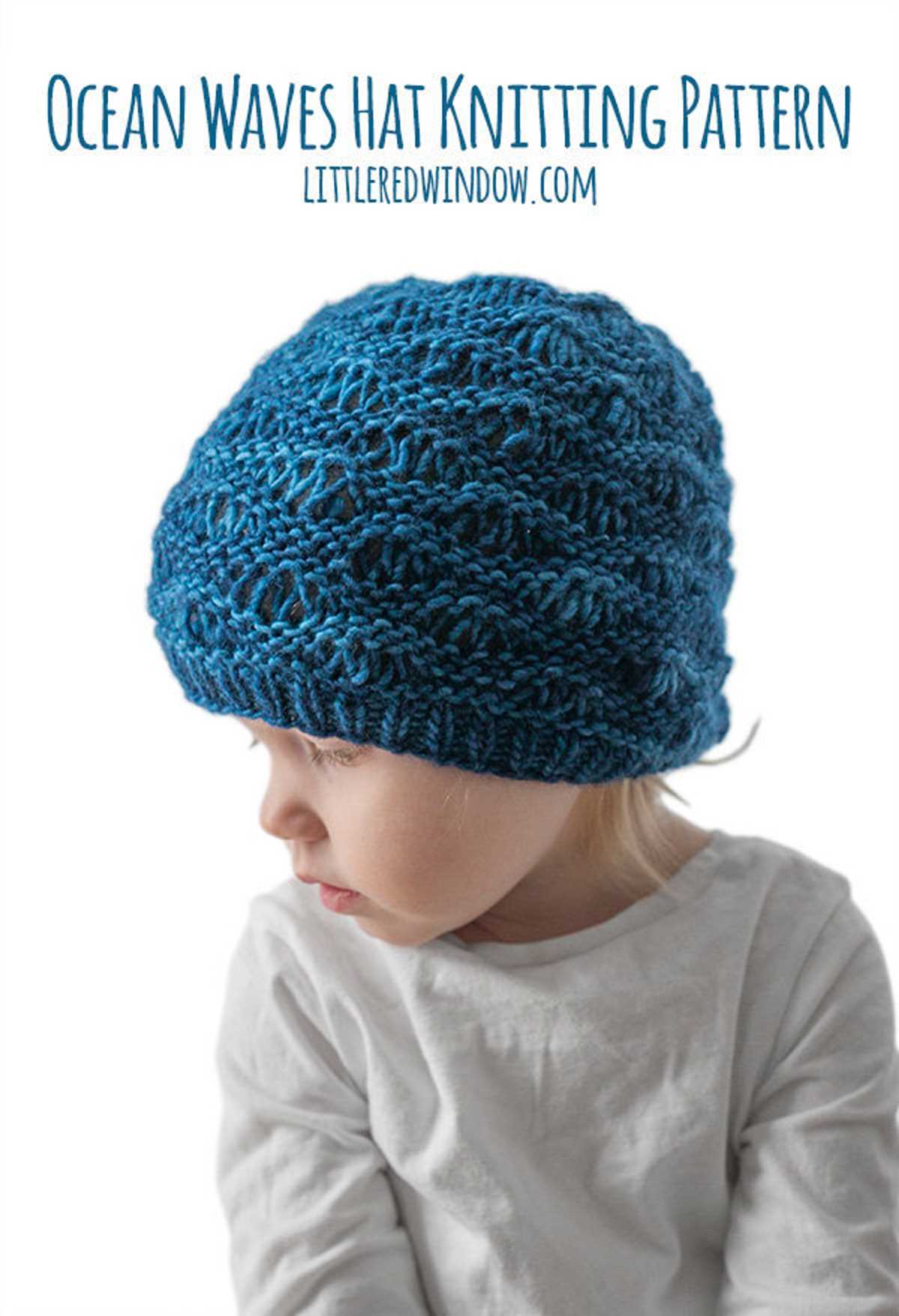 Childrens knitted hat free patterns