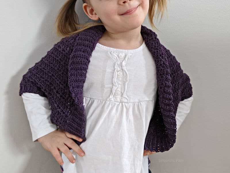 Childrens shrug knitting patterns free