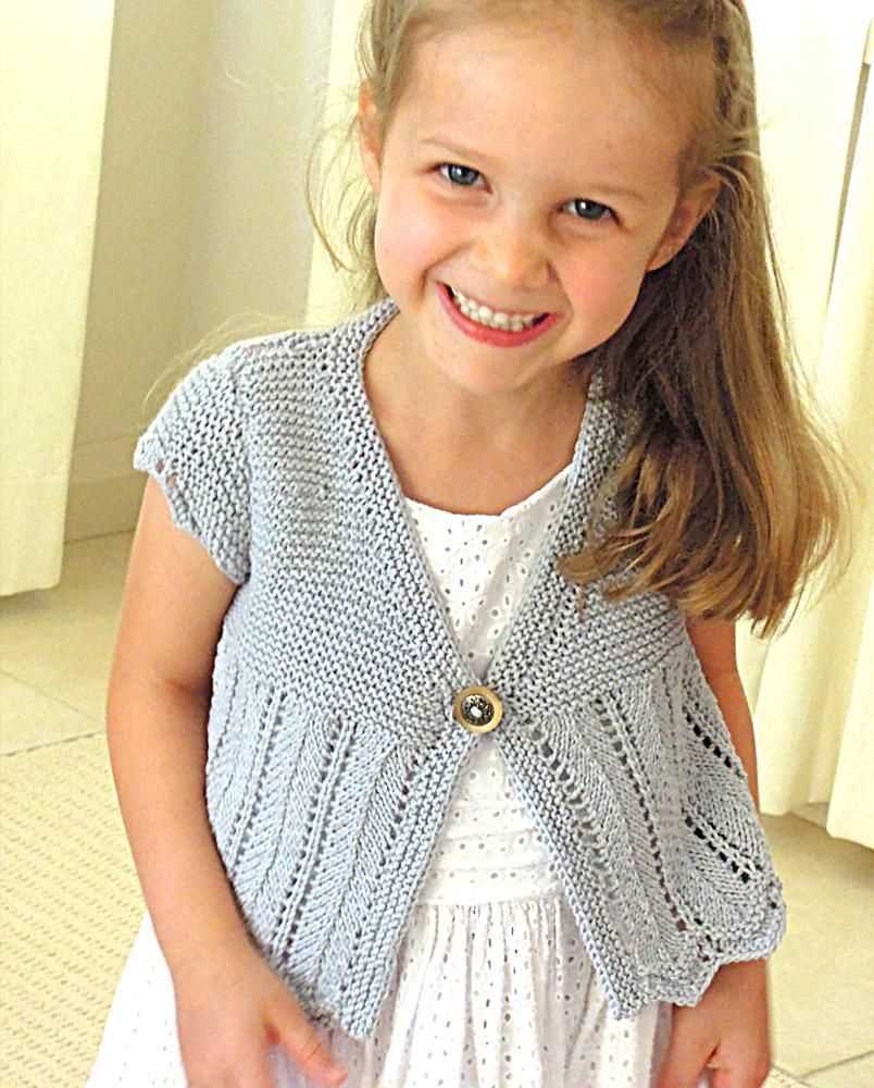 Childrens shrug knitting patterns free