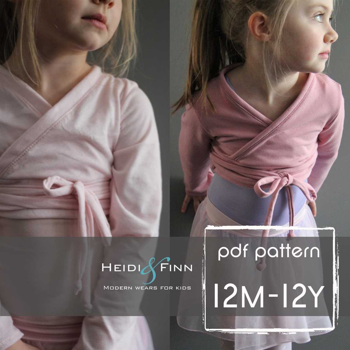 Childs ballet cardigan knitting pattern