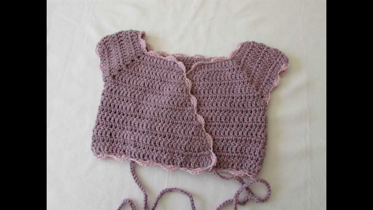Childs ballet cardigan knitting pattern