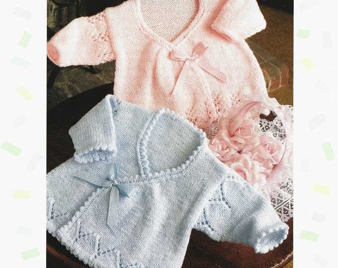 Childs ballet cardigan knitting pattern