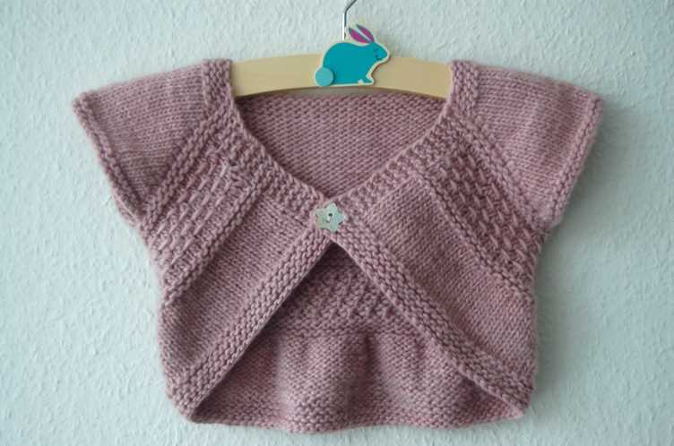 Childs bolero knitting pattern free