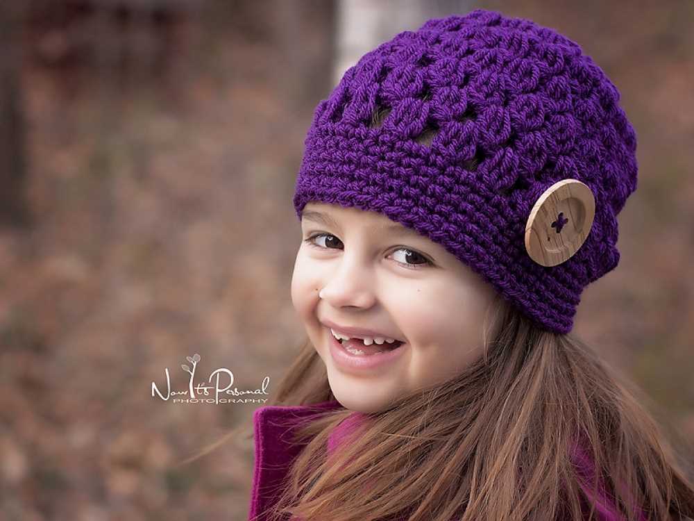 Childs slouch hat knitting pattern