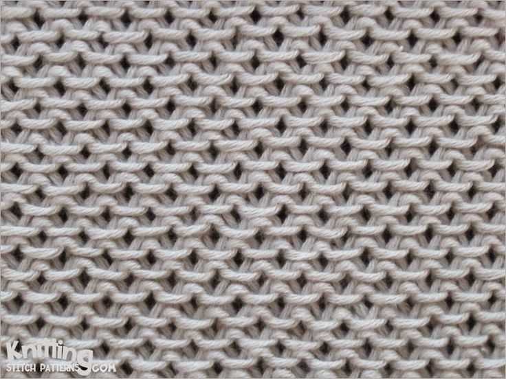 Chinese wave knitting pattern