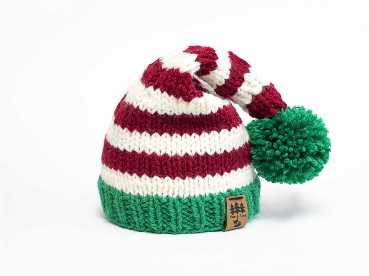 Christmas elf hat knitting pattern free