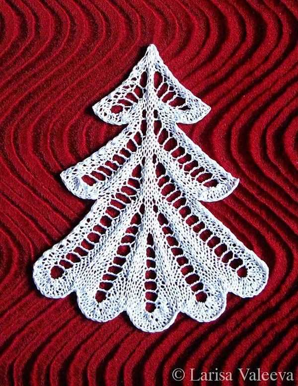 Christmas tree ornament knitting patterns