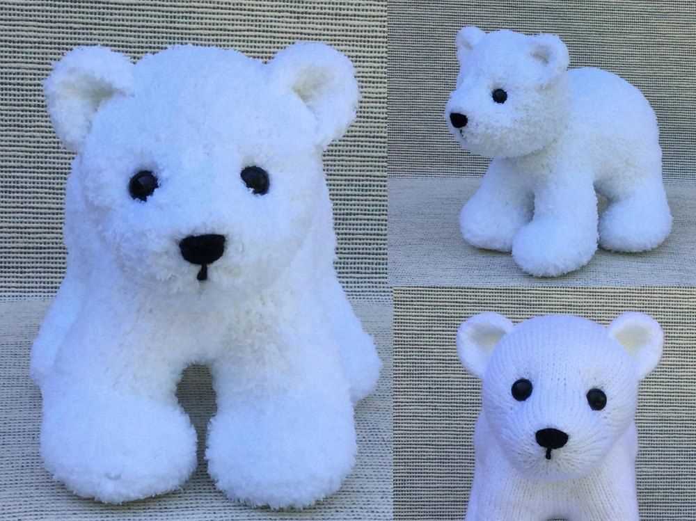 Christmas teddy bear knitting pattern