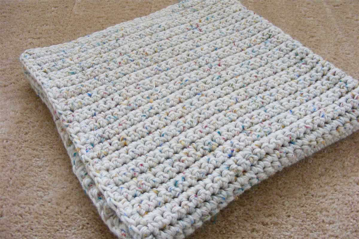 Chunky knit baby blanket free pattern