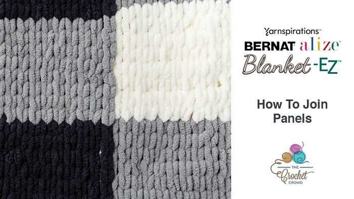 Chunky knit crochet blanket pattern