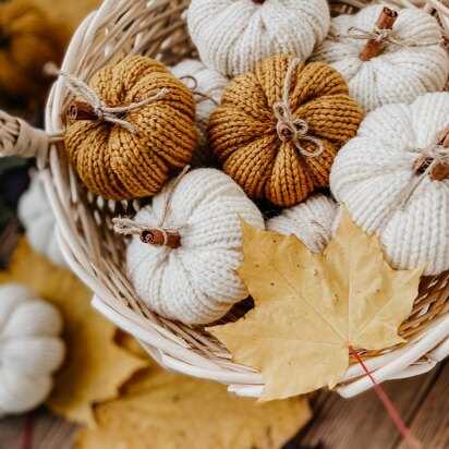 Chunky knit pumpkin pattern free