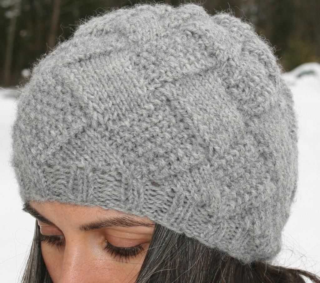 Classic knit hat pattern
