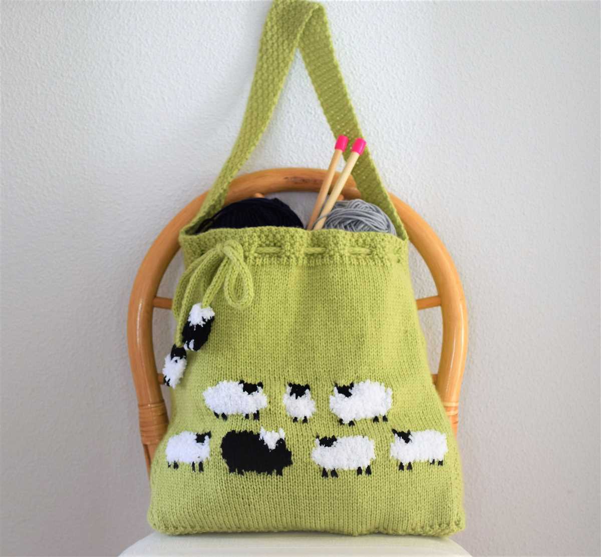 Free knitted tote bag patterns