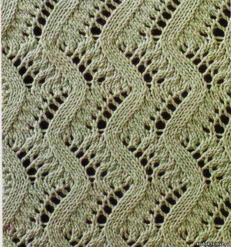 Complicated knitting patterns