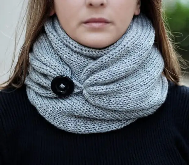 Open weave knit scarf pattern