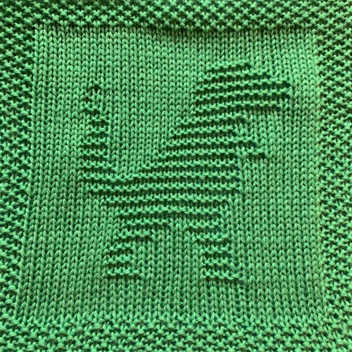 Knit Your Own Cotton Dish Cloth with This Pattern Cotton dish cloth knitting pattern