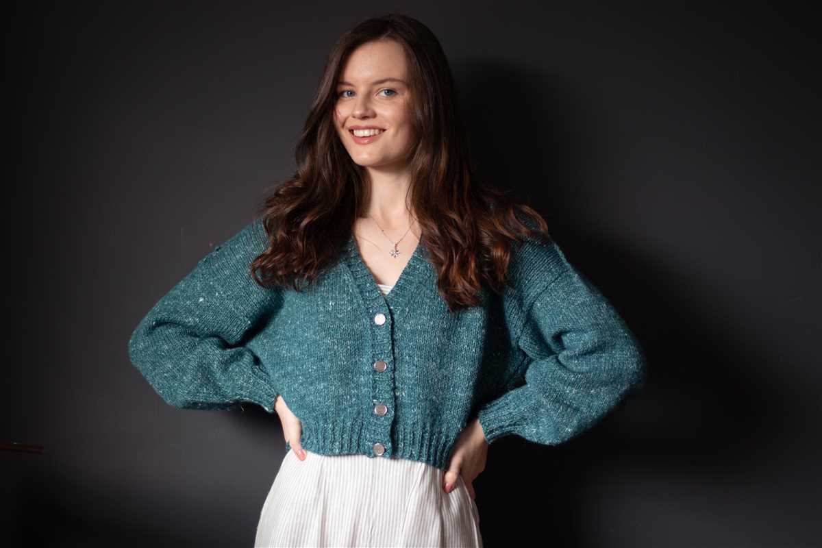 Cotton cardigan knitting pattern free