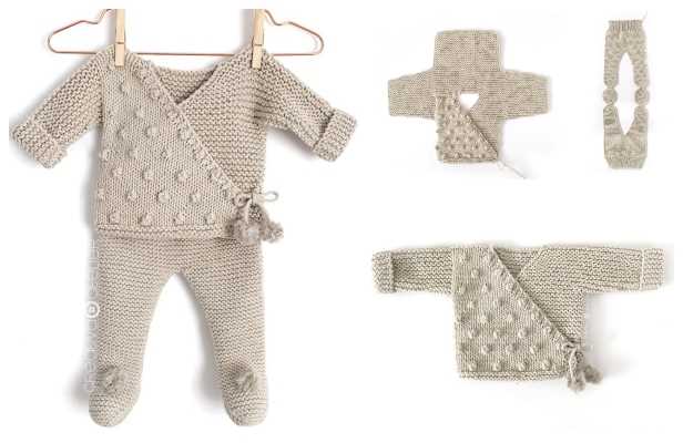 Free knitted kimono pattern