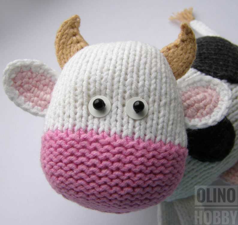 Cow knitting pattern