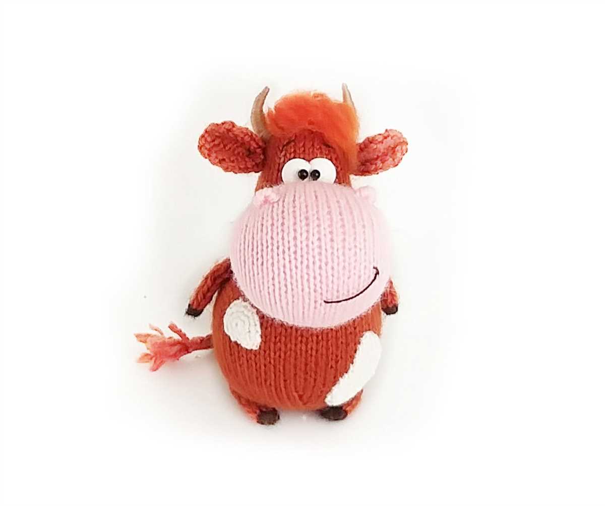 Cow knitting pattern