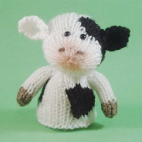 Cow knitting pattern