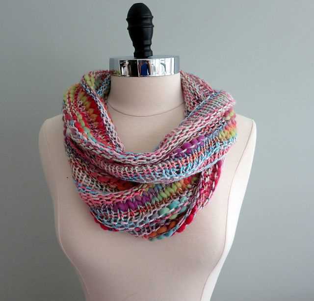 Cowl scarf knit pattern