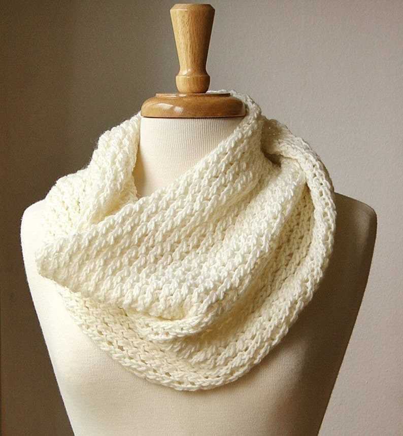 Cowl scarf knit pattern