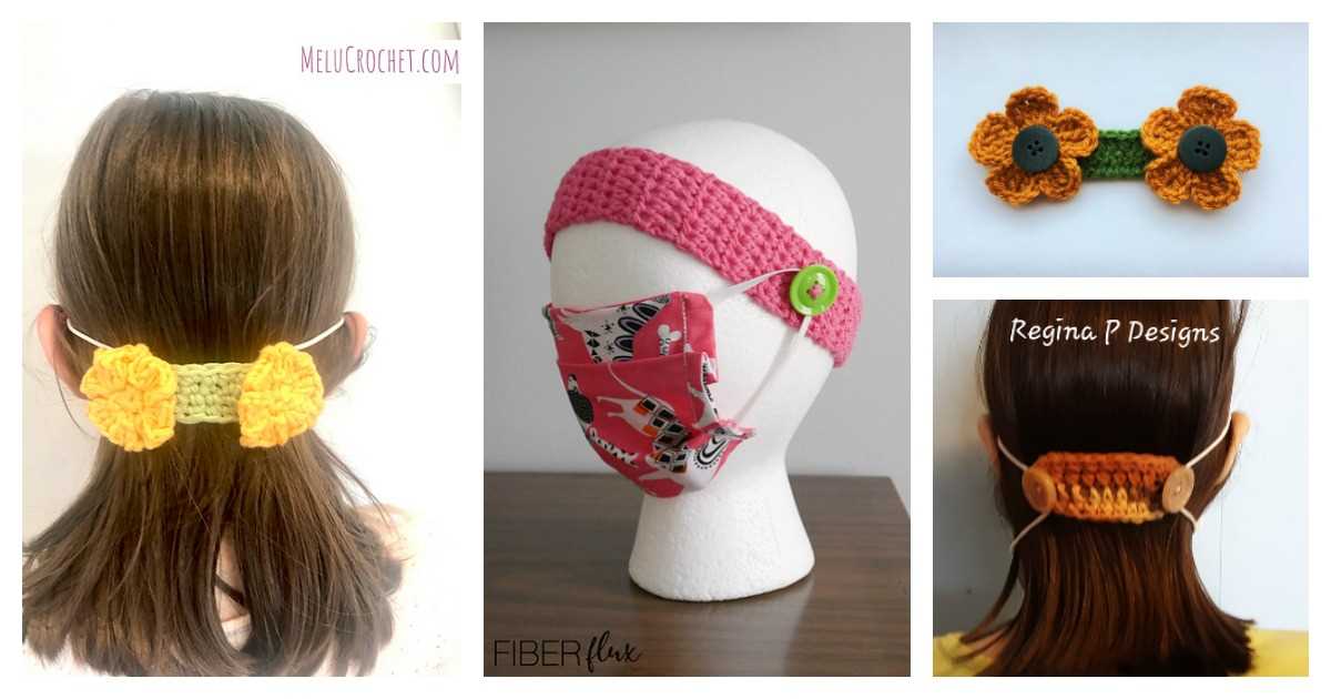 Knit ear savers pattern