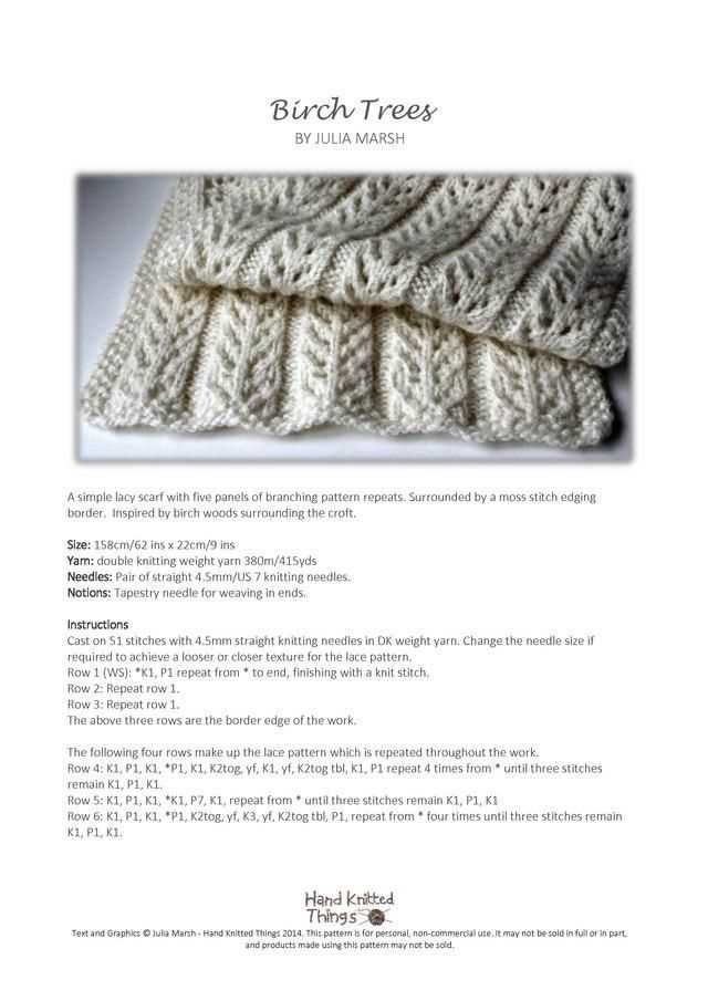 Lace wrap knitting pattern free