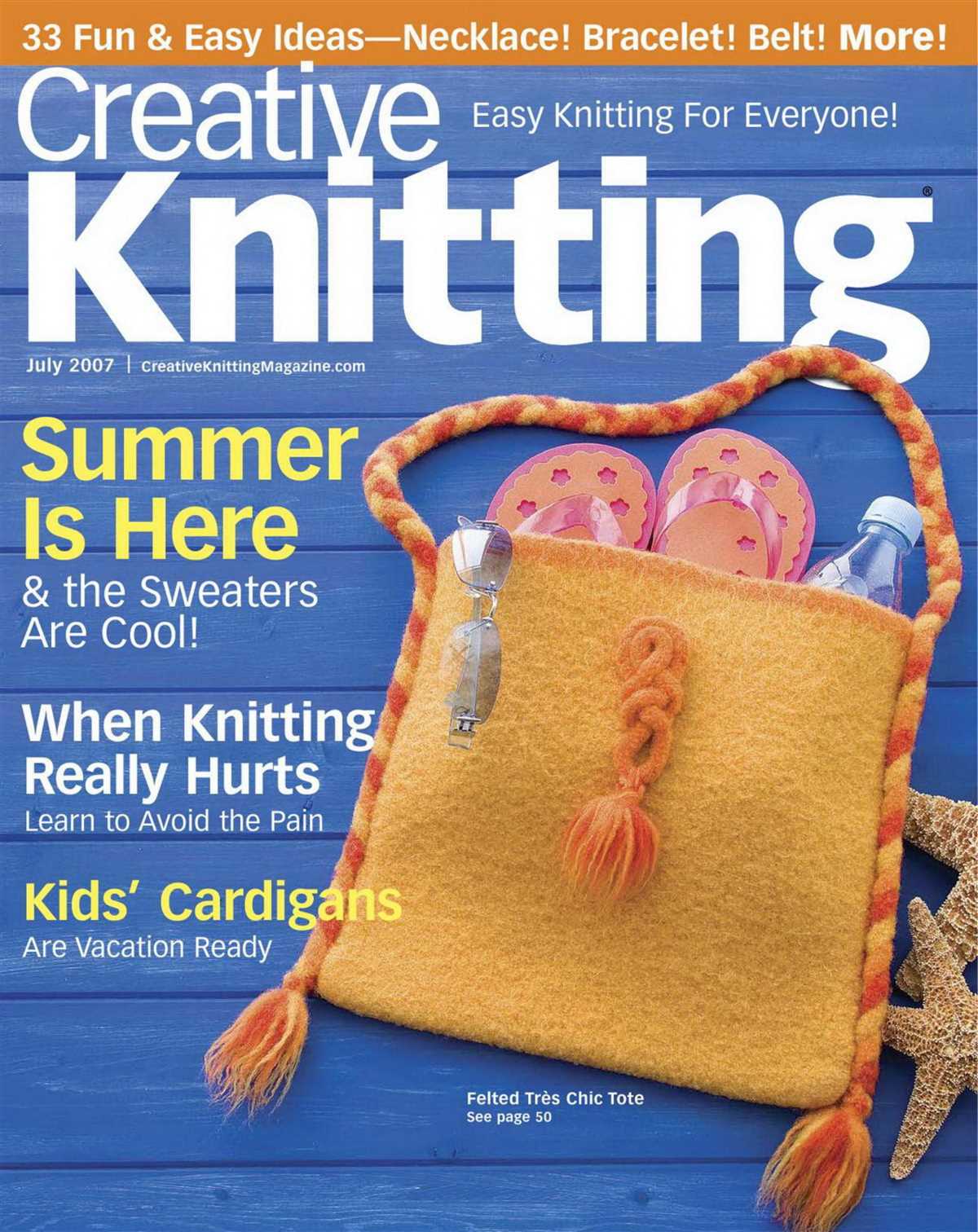 Creative knitting magazine free patterns