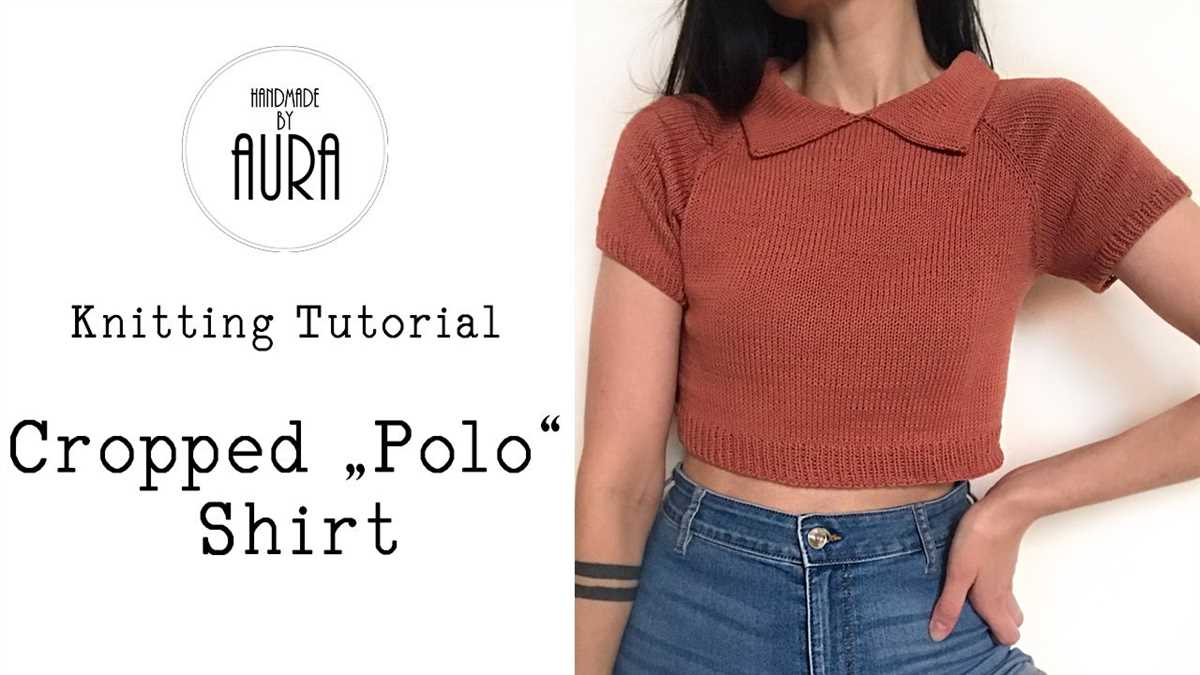 Cropped knit cardigan pattern