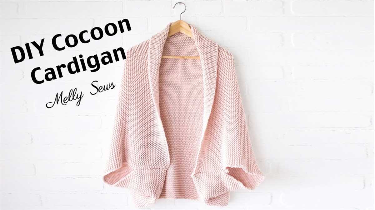 Free cocoon cardigan knitting pattern