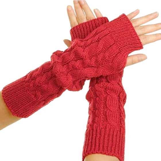 Long arm warmers knitting pattern