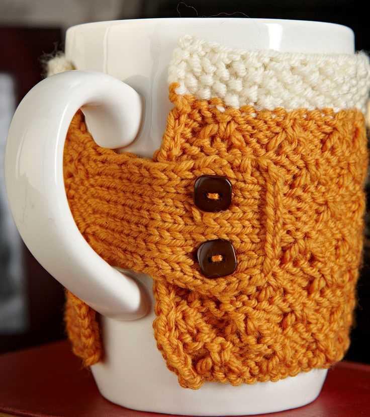 Cup cozies knitted patterns