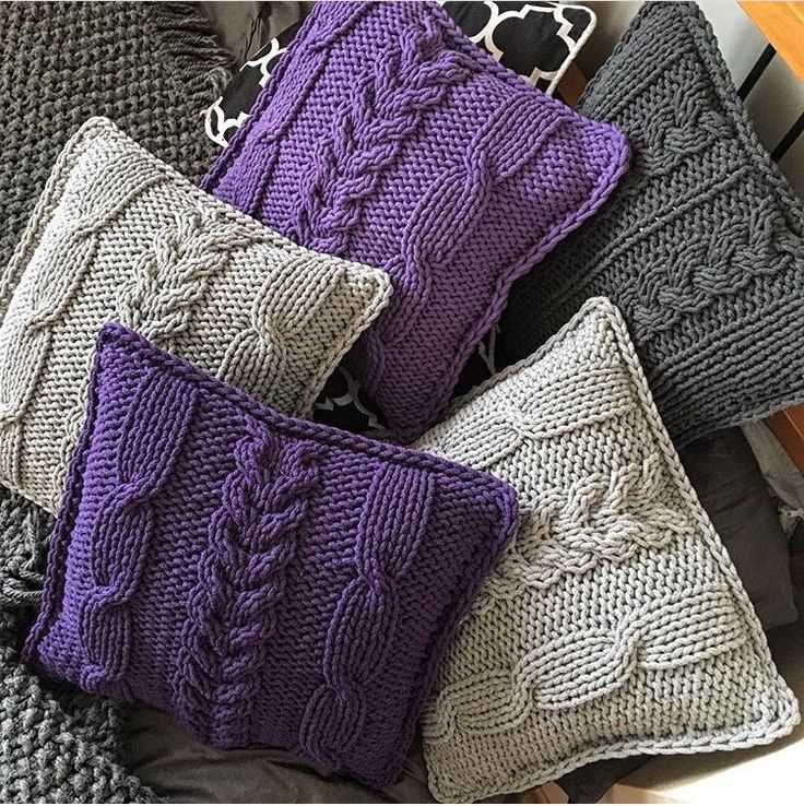 Cushion cover knitting patterns uk