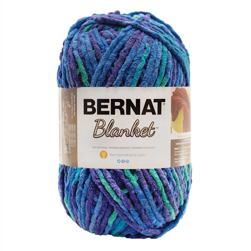 Bernat blanket yarn knit hat pattern