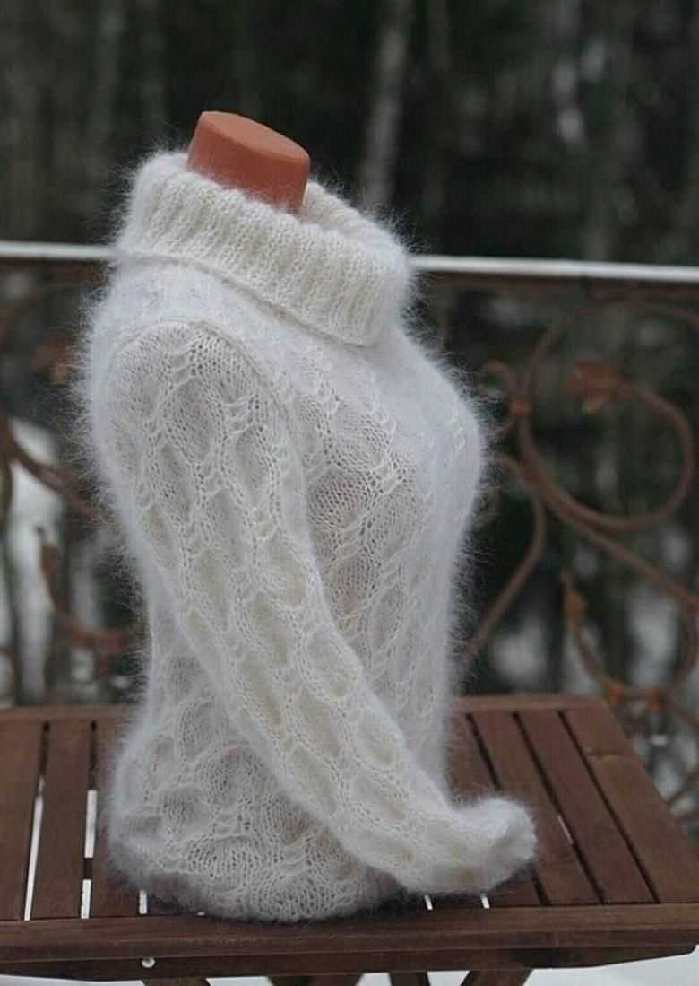Stylish Mohair Knitting Pattern - Create Your Own Gorgeous Top Mohair top knitting pattern