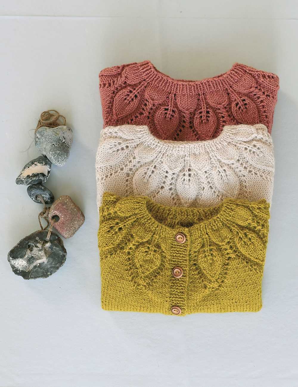 Dahlia cardigan knitting pattern