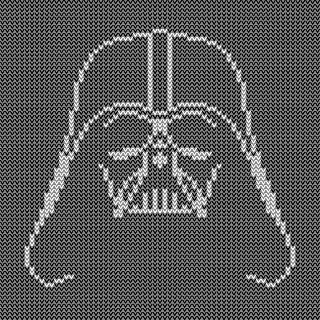 Darth vader knit hat pattern