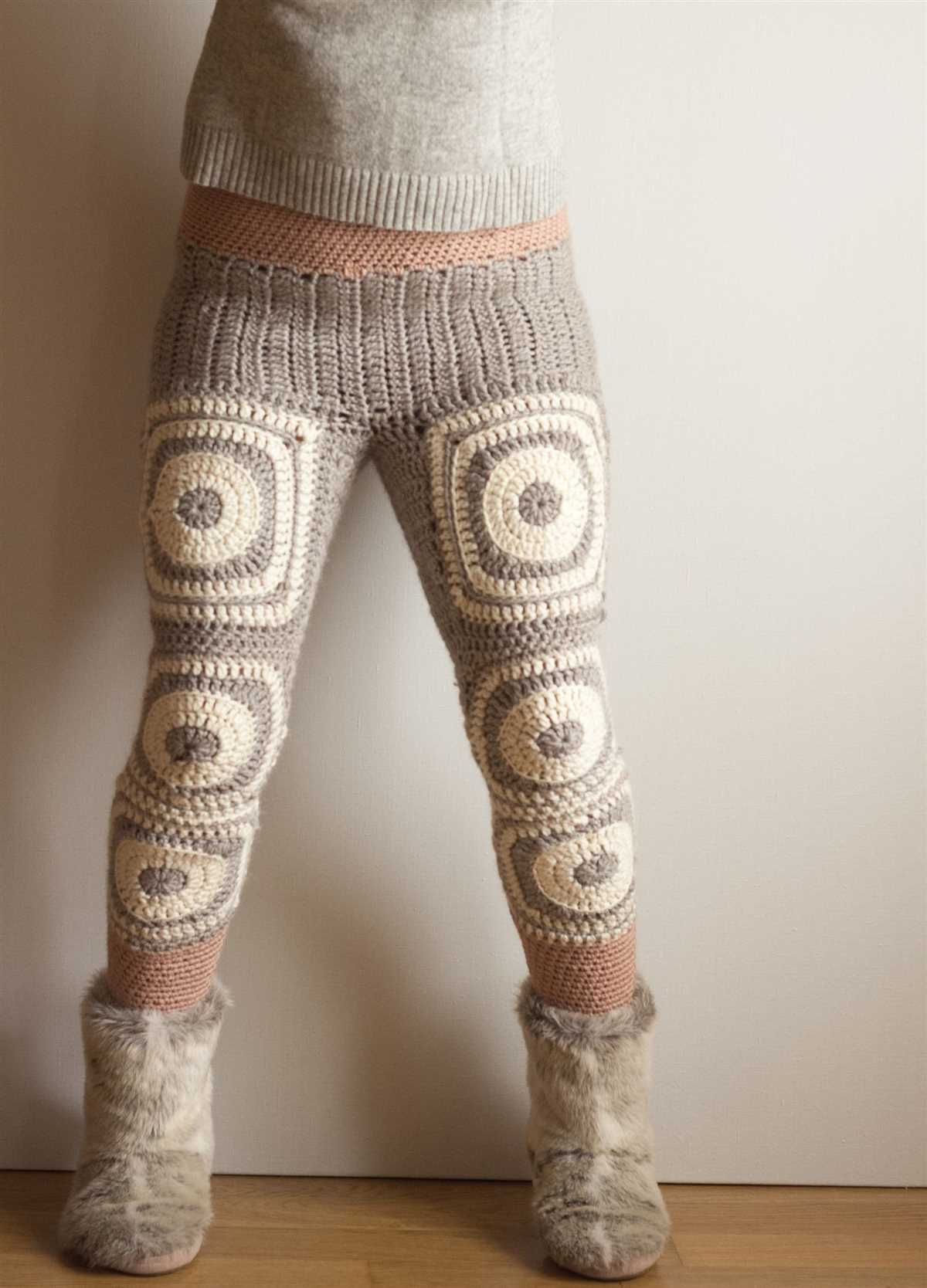 Knitted trousers pattern