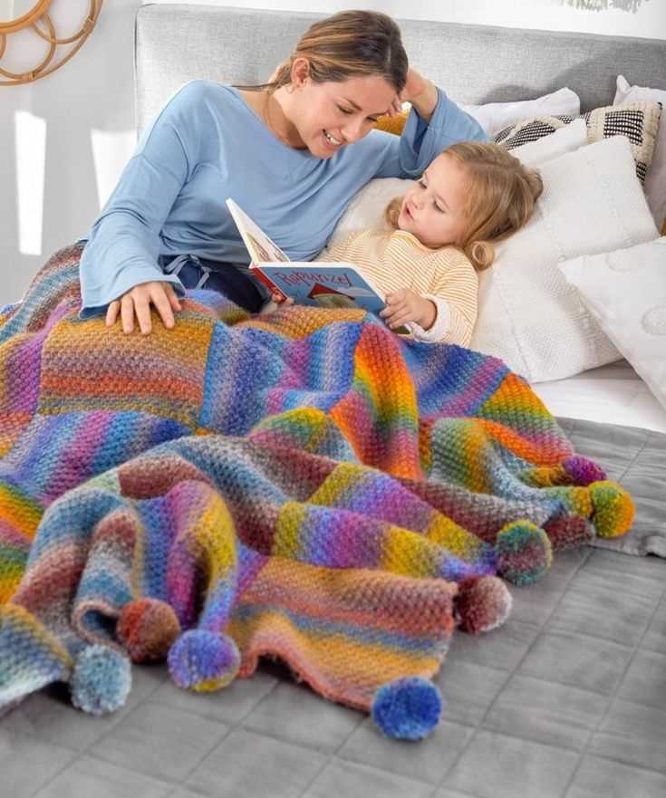 Free blanket knitting pattern