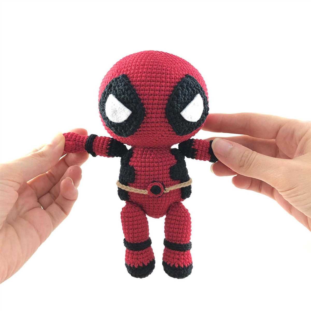 Deadpool knitting pattern
