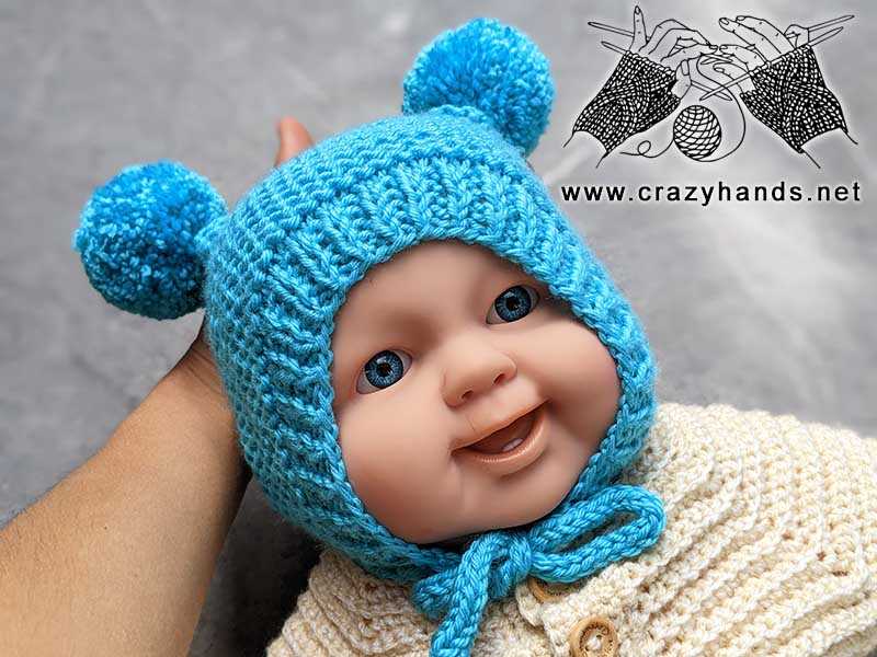 Fly bonnet knitting pattern