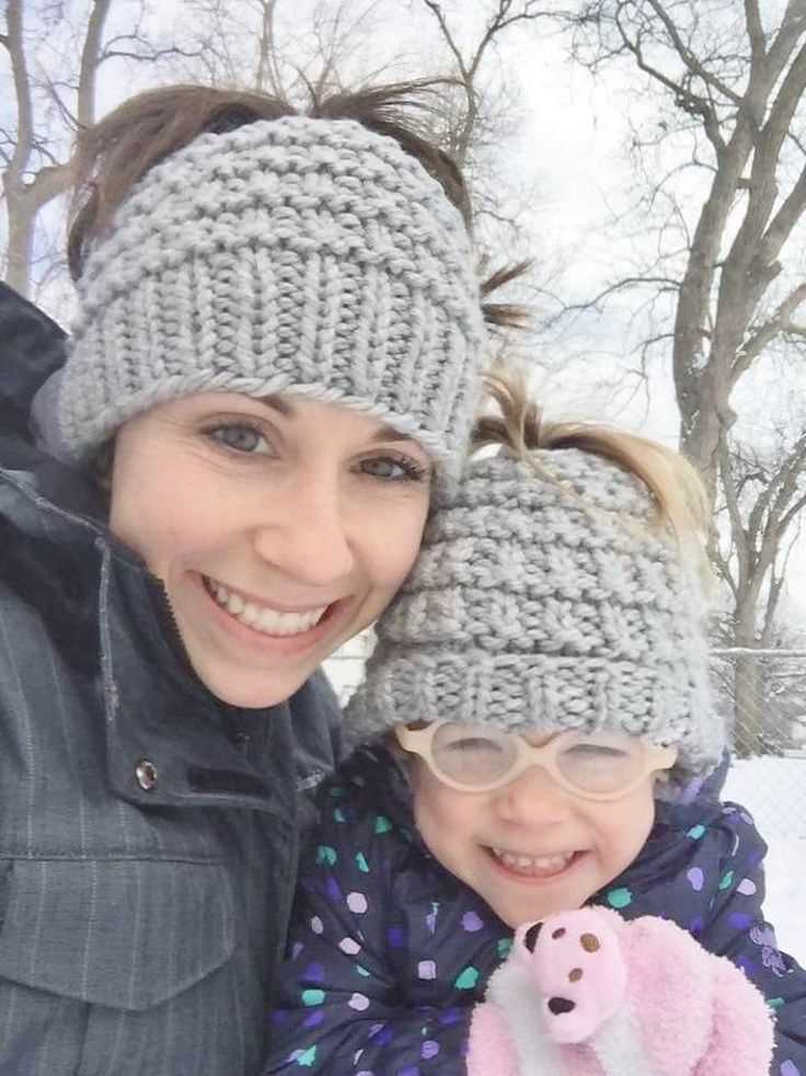 Bun beanie knitting pattern free