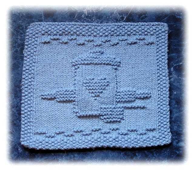 Dish cloth patterns knit