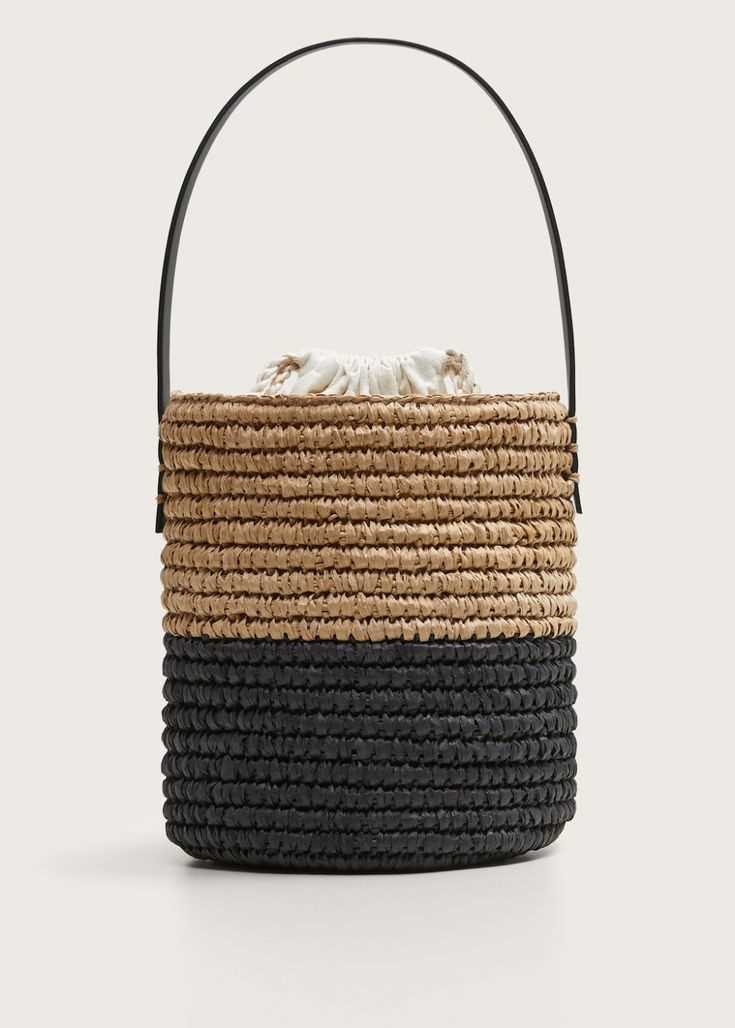 Knit bucket bag pattern