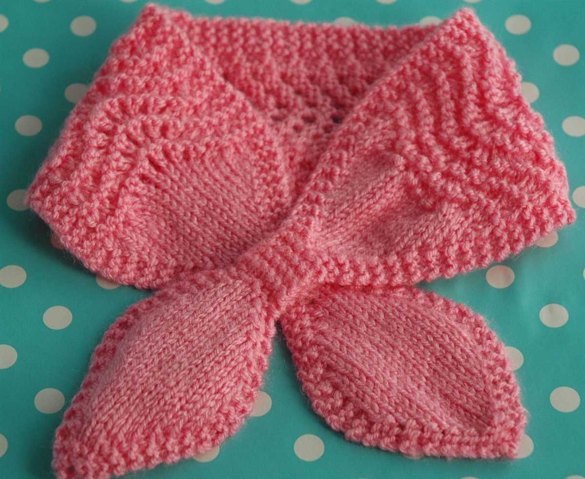 Dk scarf knitting patterns