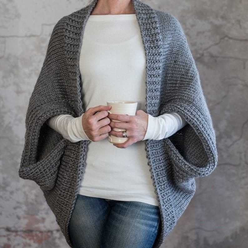 Free knitting pattern shrug