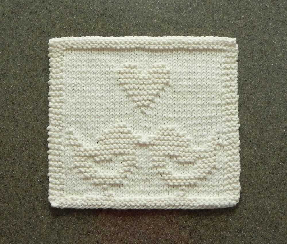 Cotton dish cloth knitting pattern